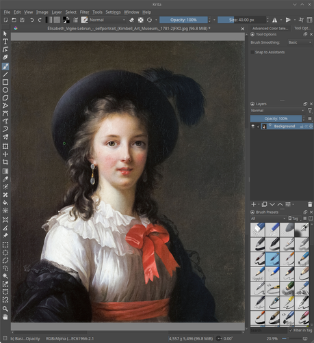 Krita with Qt6