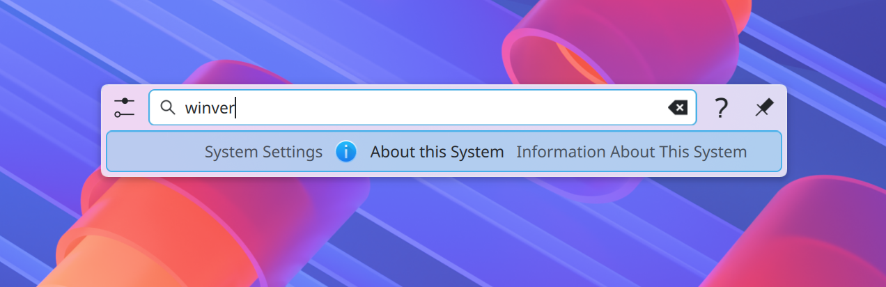 “winver” keyword finding “About this System”